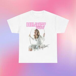 Hilary Duff  Graphic T Shirt, Adult Unisex